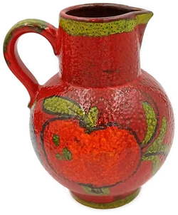 Scheurich Vintage Limonaden-Set (8-teilig) Model 410-20 W. Germany - Bild 3