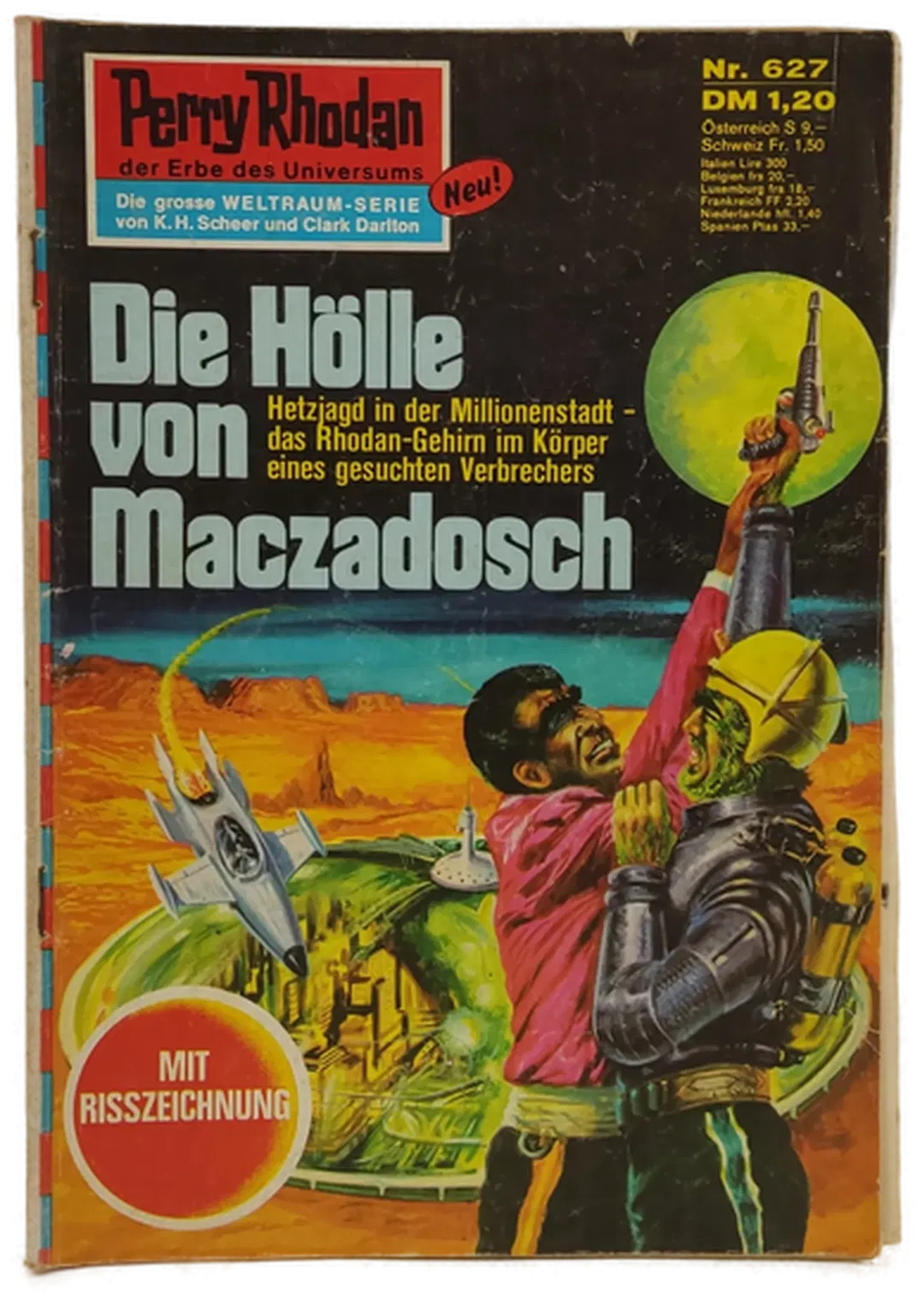  Romanheft Perry Rhodan Die Hölle von Maczadosch Erstauflage Nr.627 - Bild 1