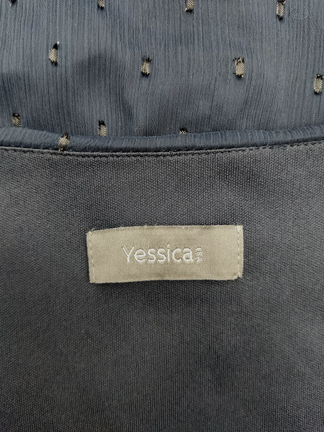 Yessica Damen Kleid blau Gr. 36 – Bild 4
