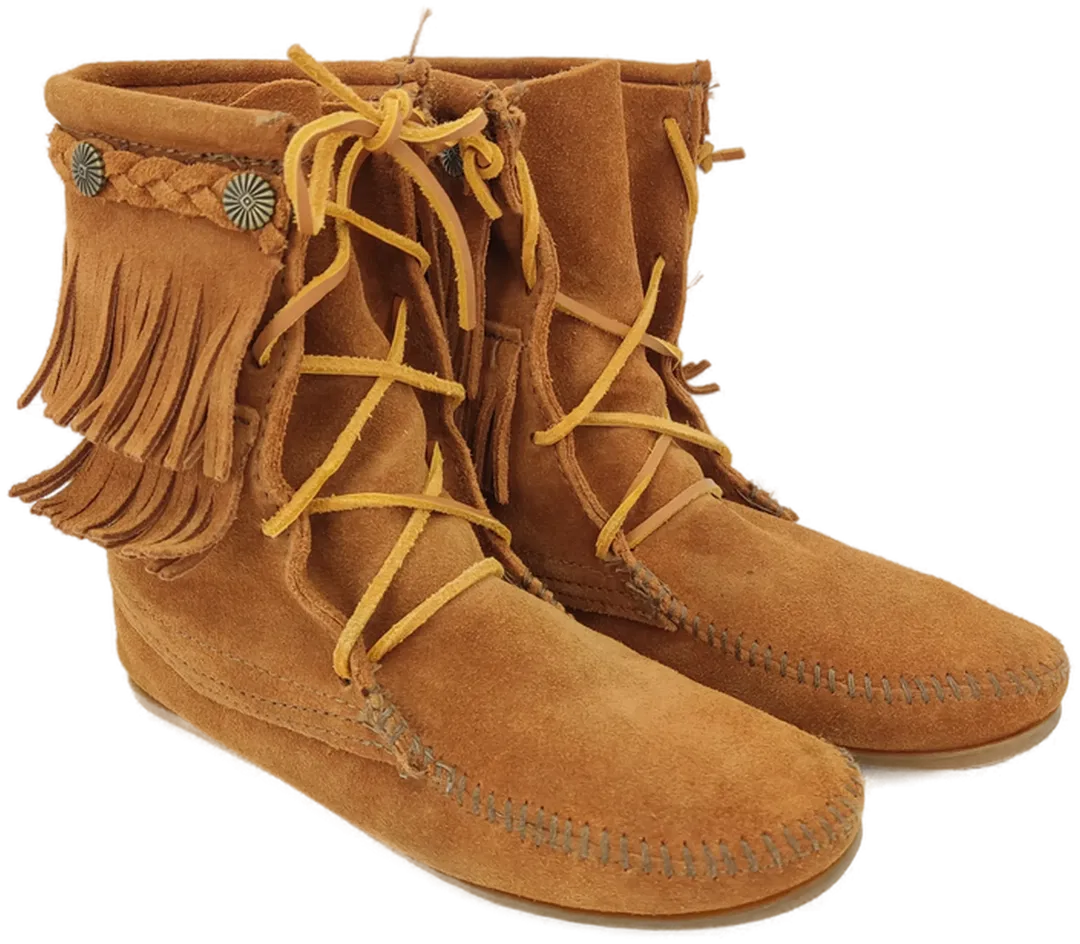 Minnetonka Damen Stiefeletten, braun - Gr. EU 36 - Bild 1