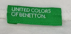 United Colors of Benetton Kindershirt weiß gemustert Gr. 1Y - Bild 3