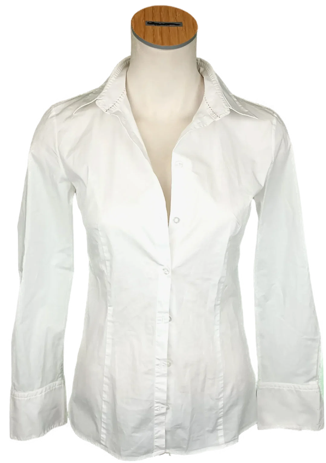 Hugo Boss Damenbluse weiß Gr. S – Bild 1