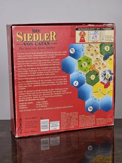 DIE SIEDLER VON CATAN (1995) inkl. Ergänzungs-Set ( 5 -6 Spieler*innen)- Gesellschaftsspiel - KOSMOS  – Vorschau 2