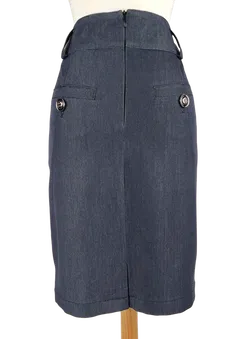 Eugen Klein Damenrock, blau - Gr. S - Bild 2