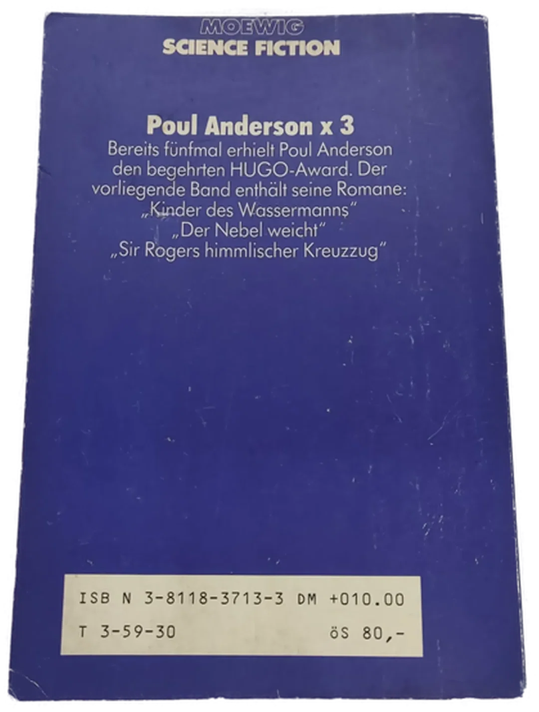 Buch Moewig Science Fiction Highlights 7 Pual Anderson x 3 - drei ausgewählte Romane – Bild 2