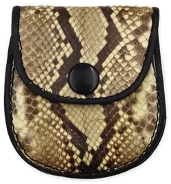 Schlangenoptik Damen Vintagetasche und Brieftasche  - Bild 8