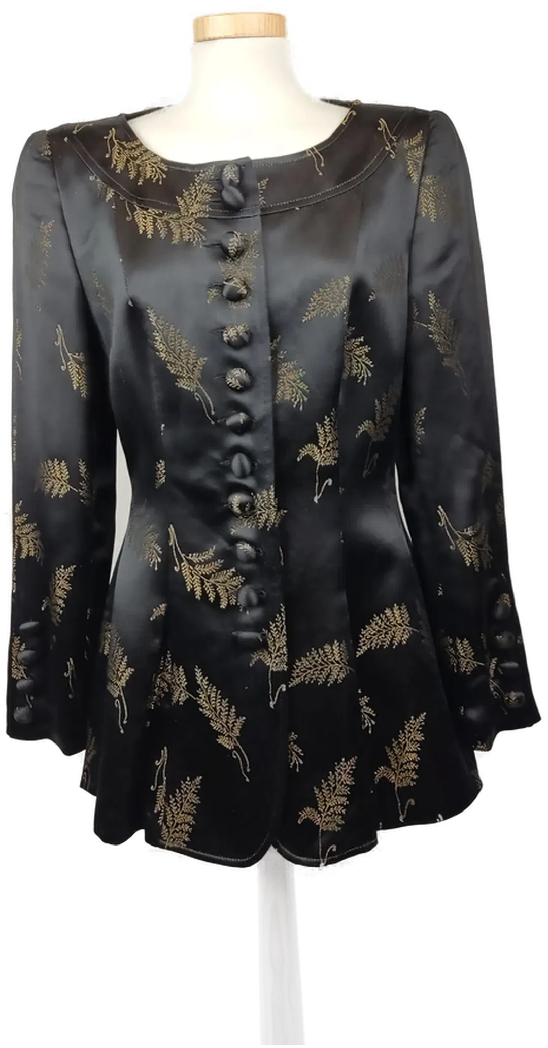 Renzo Damenblazer schwarz-gold - S/36 - Bild 4
