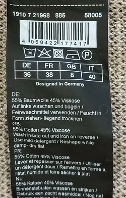 Hallhuber Donna Damen Strickjacke grau Gr. S – Vorschau 4