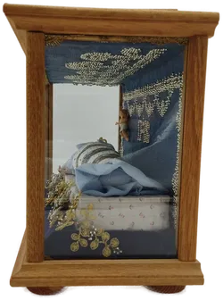 Fatschenkind Eichenholz - Bild 3