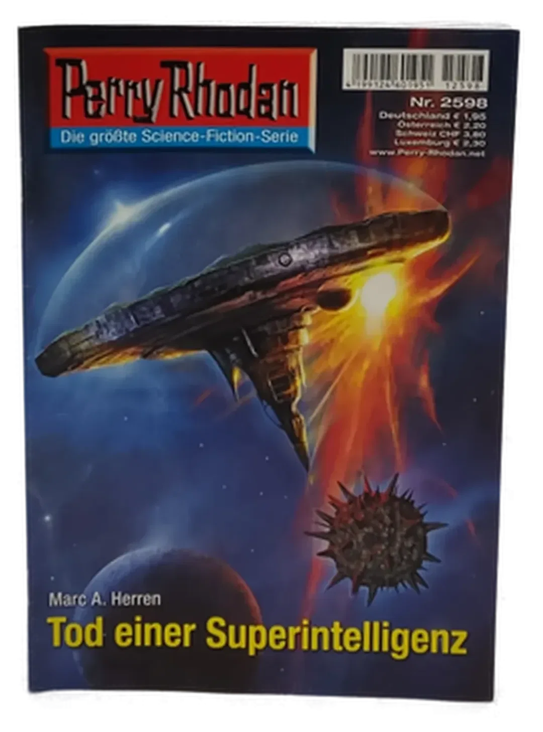 Romanheft Perry Rhodan Tod einer Superintelligenz Erstauflage Nr. 2598 - Bild 2