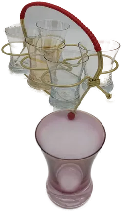 Set 6x vintage Schnapsgläser - Bild 2