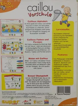 Toggo Lino Caillou Vorschule DVD - Bild 3