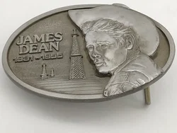 JAMES DEAN Gürtelschnalle. Limited Edition 1991. Silber - Bild 2
