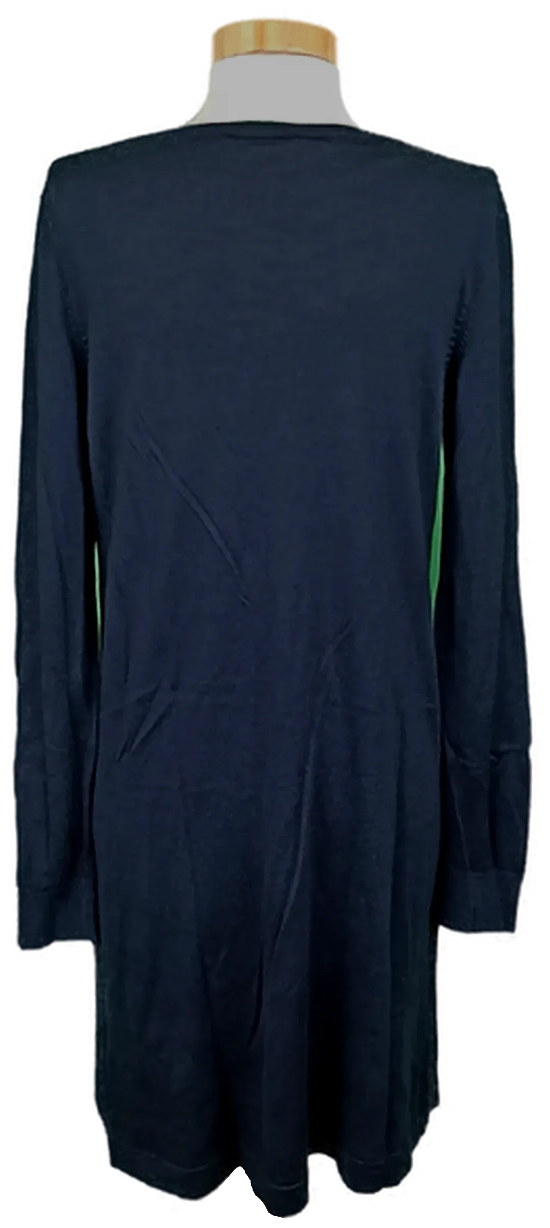  United Colors of Benetton Damenmidikleid dunkelblau Gr. XS/ECH  – Bild 2
