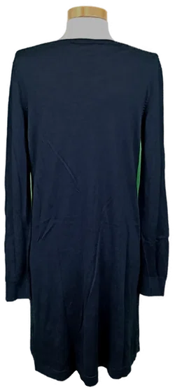 United Colors of Benetton Damenmidikleid dunkelblau Gr. XS/ECH - Bild 2