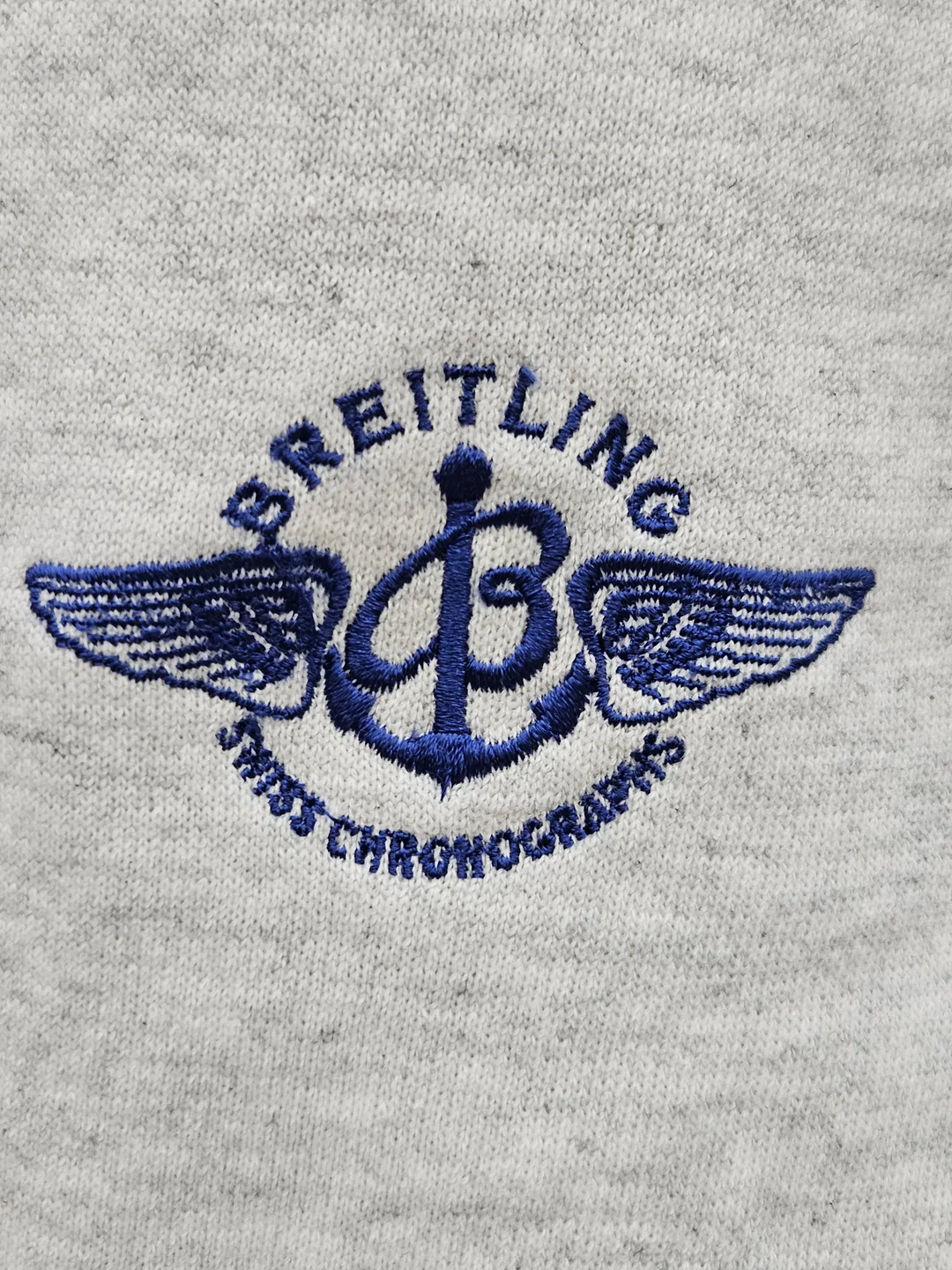 BREITLING Herren Pullover, grau - Gr. XL – Bild 4