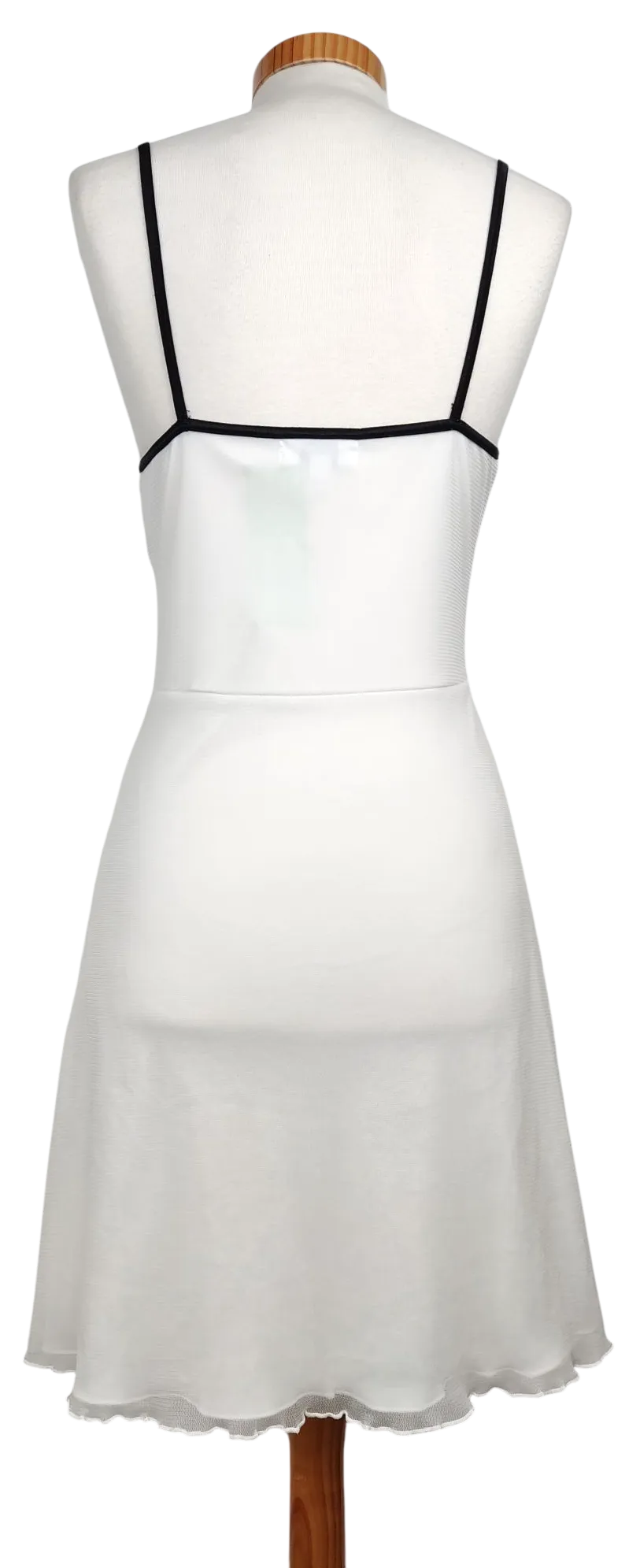 AMISU Damen Midikleid, weiß - Gr. S  – Bild 2