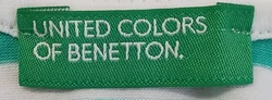 United Colors of Benetton Kindershirt türkis/weiß Gr. L/G - Bild 3