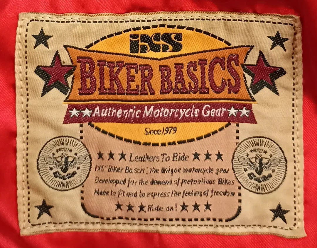 IXS Herren Leder Motorradjacke Biker Basics schwarz Gr. L – Bild 7