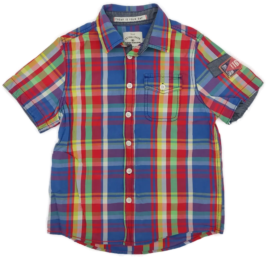 Tom Tailor Kinder Hemd mehrfarbig Gr.128/134 - Bild 4