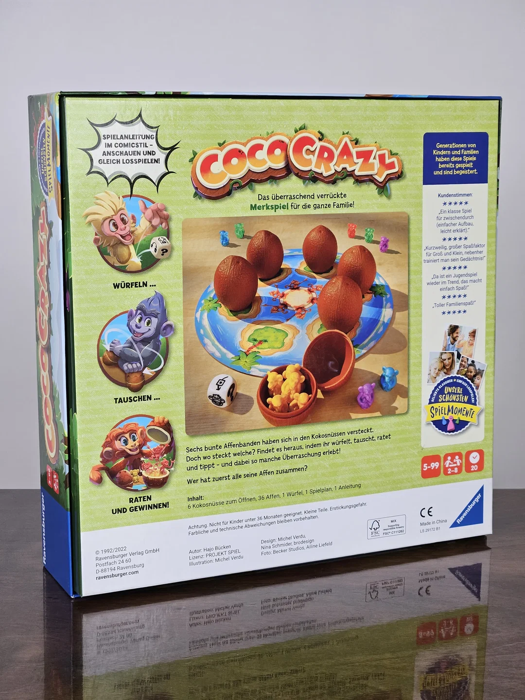 COCO CRAZY - Gesellschaftsspiel - Ravensburger  – Bild 2
