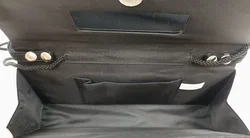 Nicoli Damen Clutch schwarz - Bild 9