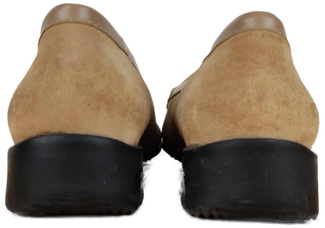 ARA Damen Mokassins Velourleder, beige - Gr. 37,5 G – Bild 3