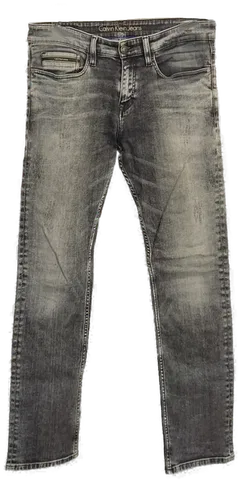 Calvin Klein Herren Slim Straight Jeans grau Gr. W31 L34 - Bild 1