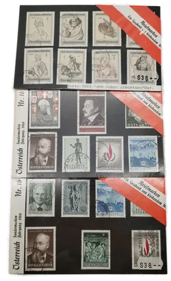 Diverse Österreich Sondermarken der Jahre 1968/69 - Originalverpackt / 5er Set - Bild 2
