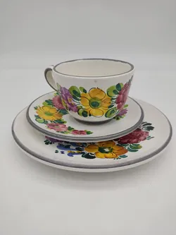 Gmundner Keramik Kaffee/Teeservice 'Bauernblume' - 11-teilig - Bild 16