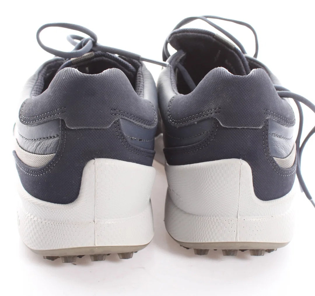 ECCO Golf Schuhe Herren Gr. 42 – Blau/Grau – Leder – Spikeless – bequem & sportlich – Bild 4