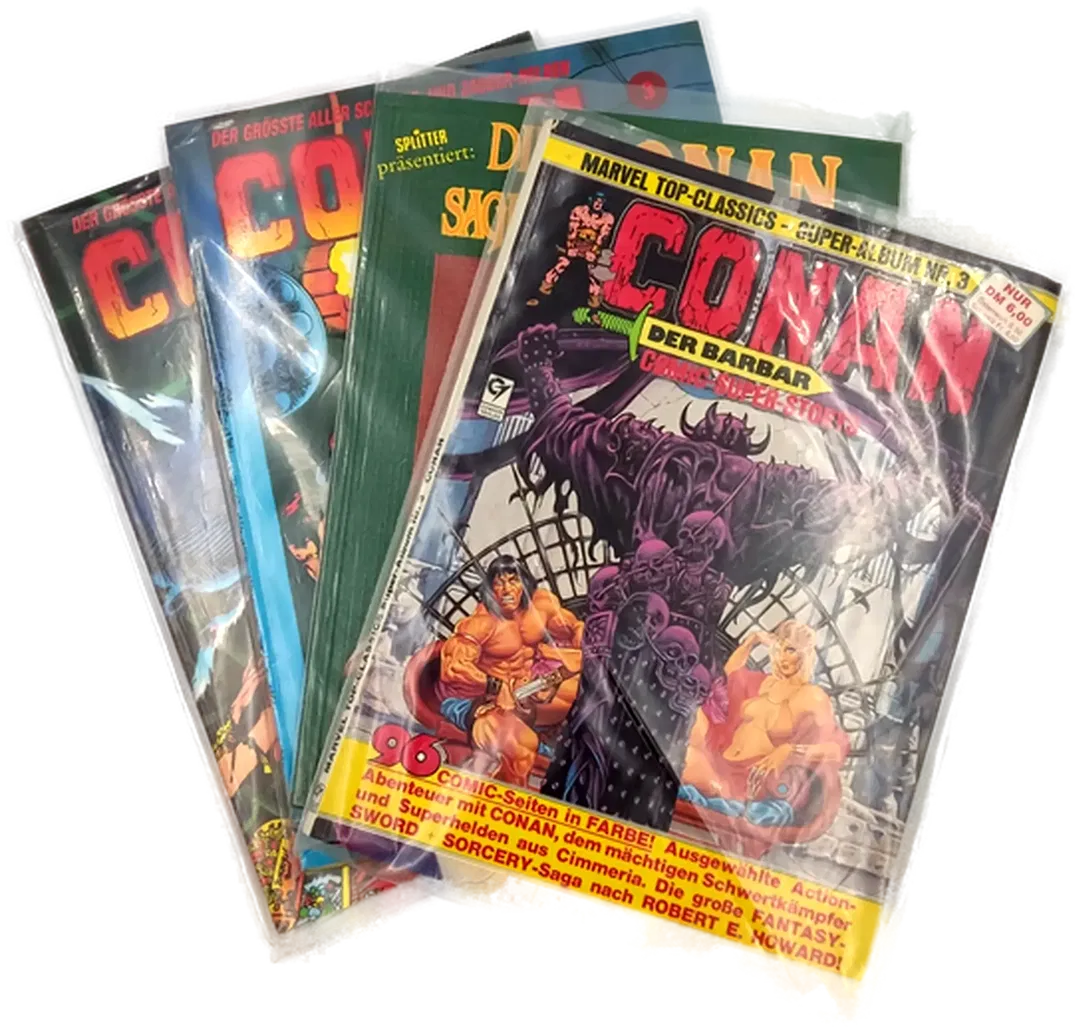 Splitter Conan Comics 4 Stk. - Bild 1