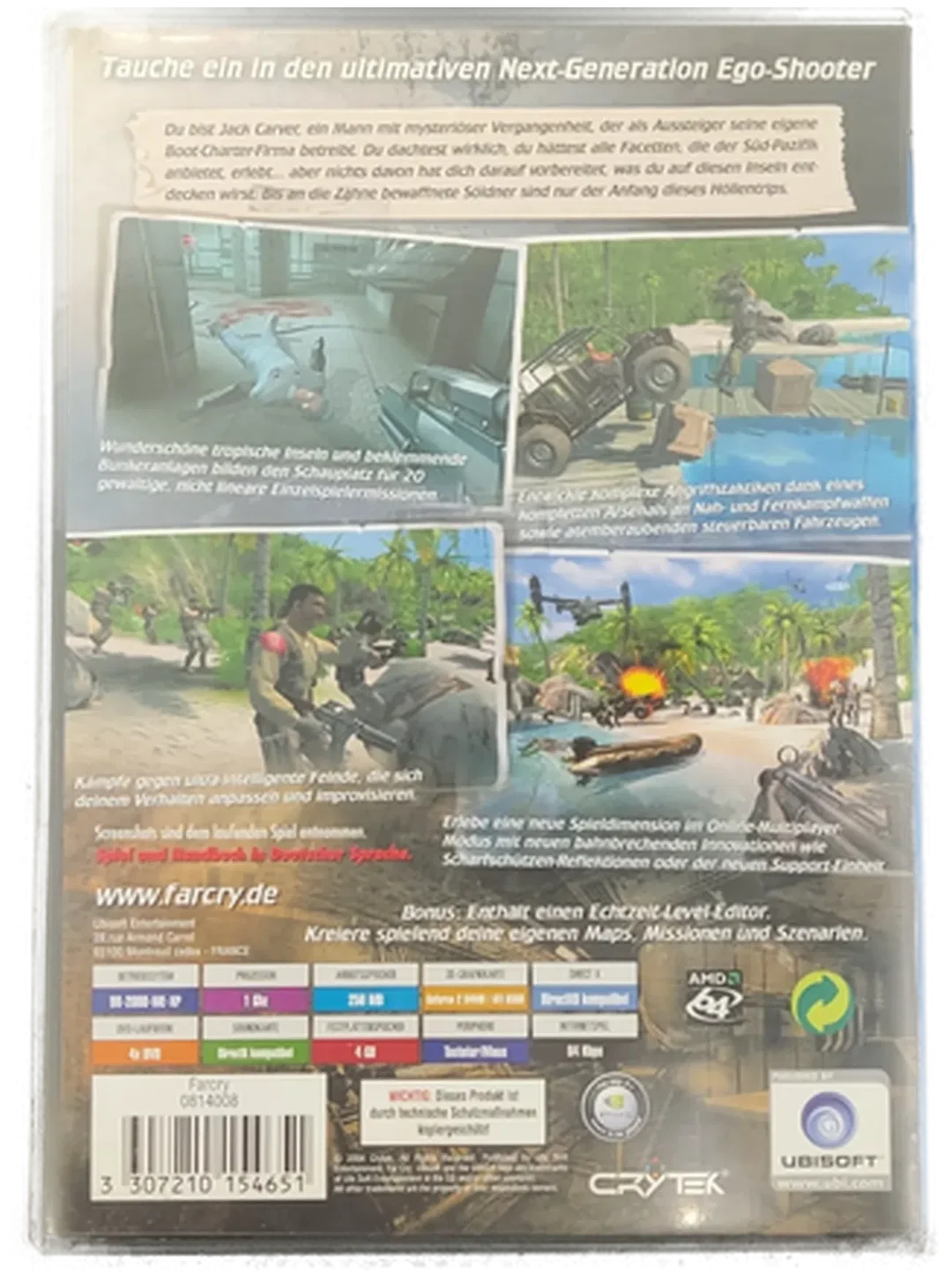 PC Game DVD-ROM "FarCry" – Bild 2