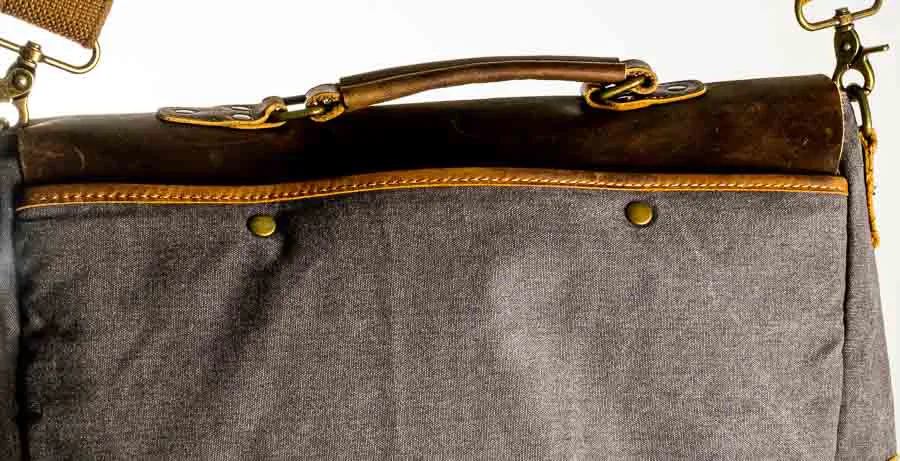 Moderne Tasche im Vintage Look – Bild 3