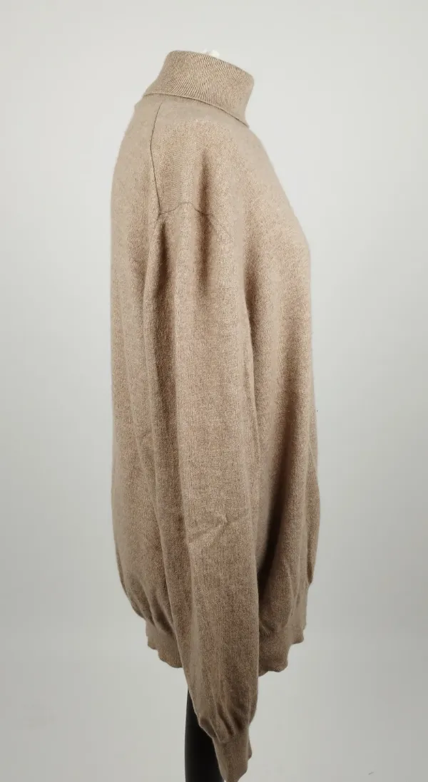 Malo Rollkragen Pullover - Gr. 54 / 100% Kashmir – Bild 2
