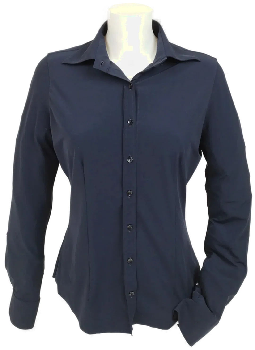 Elegante Bluse Japan TKY Dunkelblau, Gr. M  – Bild 1