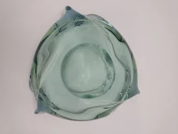 Mid-Century Glasschale grün-blau - Bild 4
