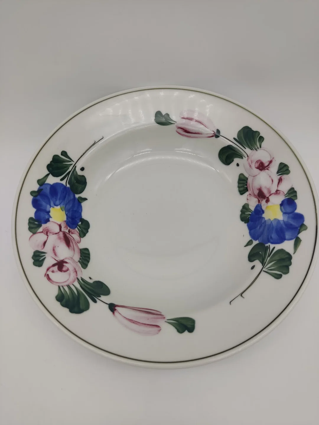 Lilien Porzellan - Kleines Set - Fleisch/Suppenteller & Krug 'Alpenflora', 8 Teile – Bild 5