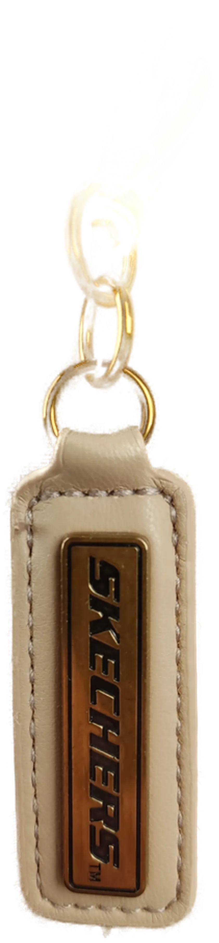Skechers Schultertasche Kunstleder Beige | Neuwertig – Bild 9
