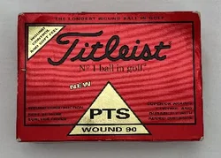 Vintage - Titleist PTS Wound 90 Golfbälle - Bild 1