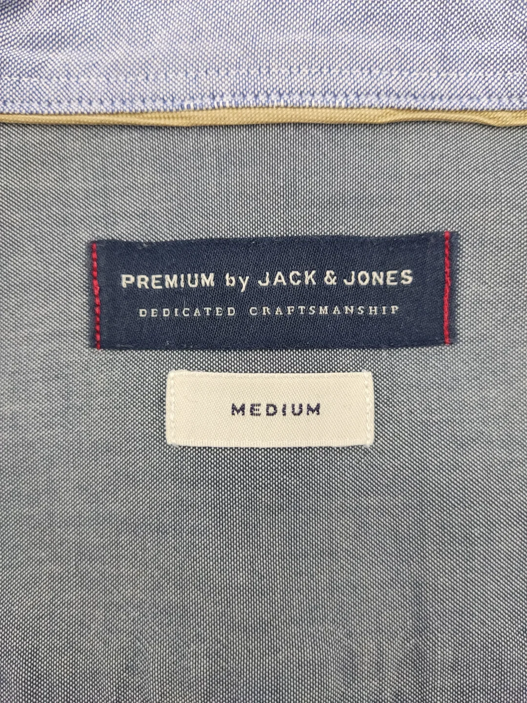 Jack & Jones Herren Hemd blau Gr.M – Bild 3