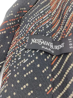 Yves Saint Laurent Herren Krawatte mehrfarbig Vintage - Bild 3