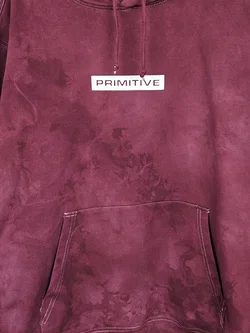Primitive Skateboarding Herren Hoodie, rot - Gr. M – Vorschau 3