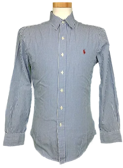 Polo Ralph Lauren blau/weiß gestreift Gr. S - Bild 1