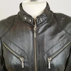 Saki Collection Lederjacke - Gr. 36 - Bild 4