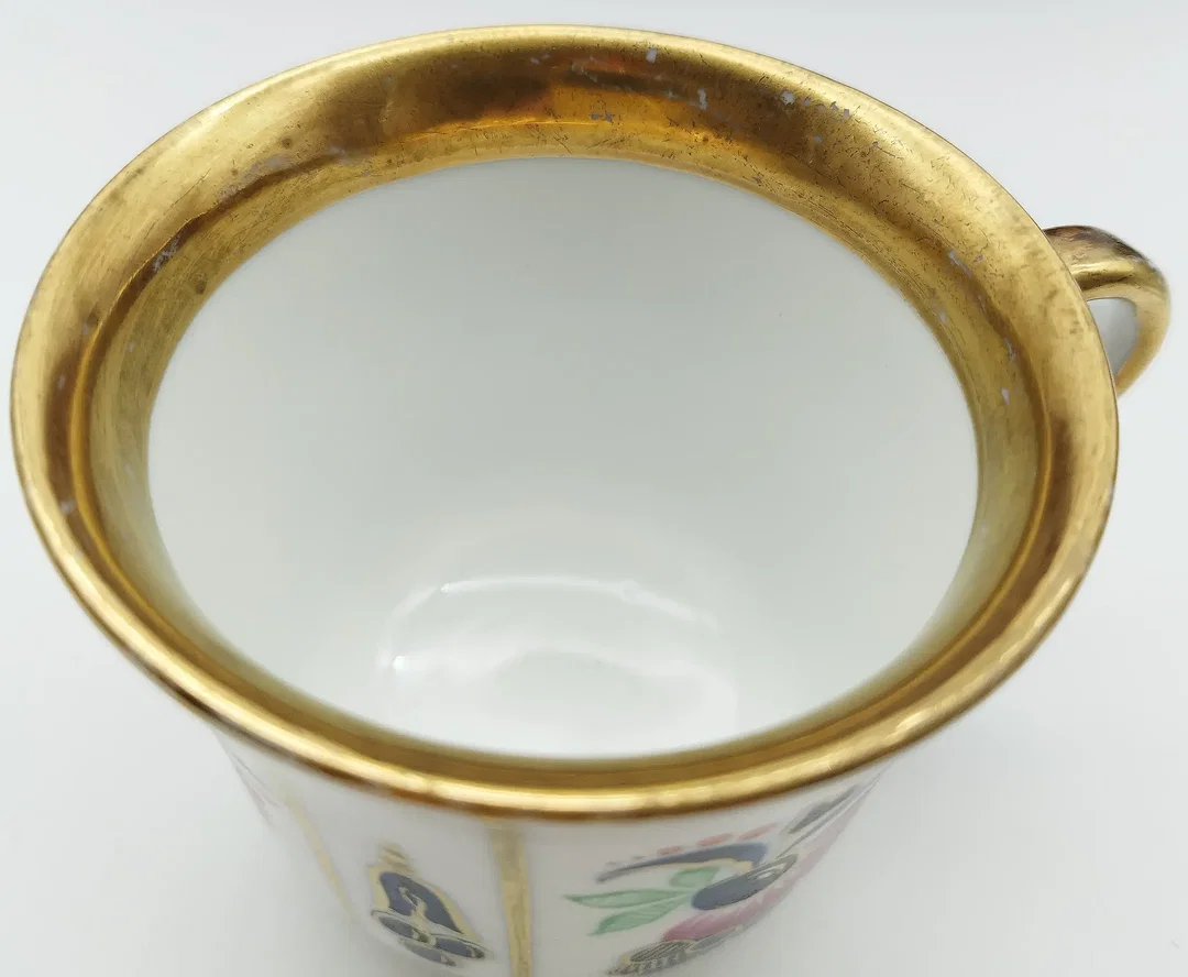 Porzellan-Kaffeegedeck H&C Chodau (Gebraucht, Patina) | Vintage-Schatz – Bild 6