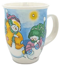 Siaki Weihnachtstasse gemustert - Bild 1