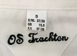 OS Trachten Herrenhemd weiß Gr. S – Vorschau 3