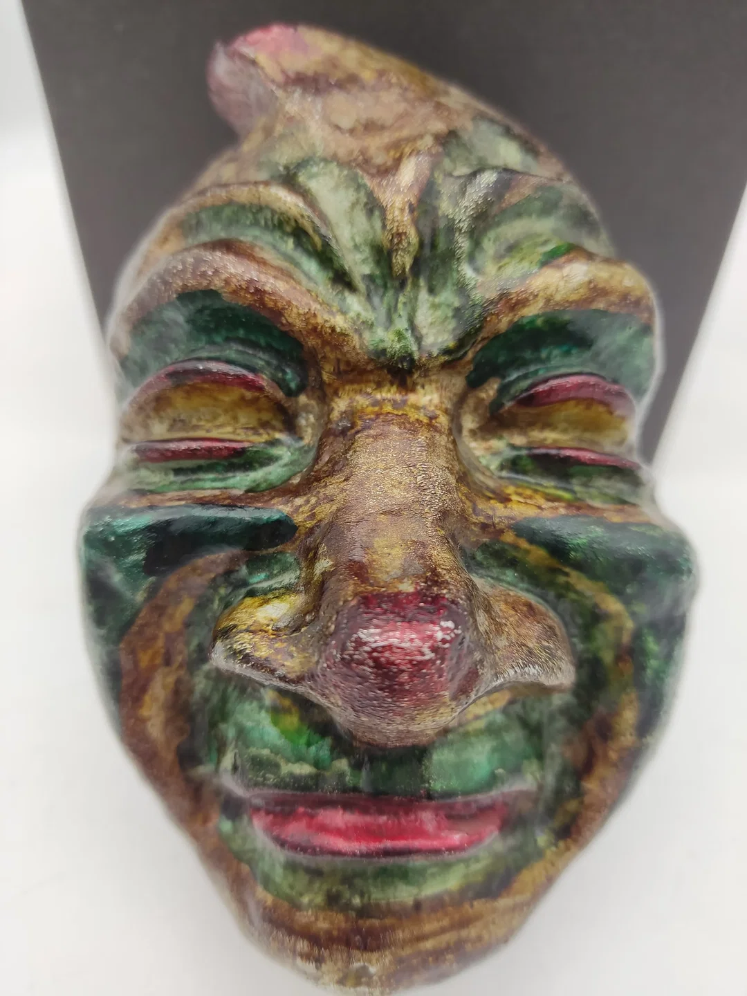 Kleine Metallmaske Wanddeko | Ethno-Charme - Bild 4