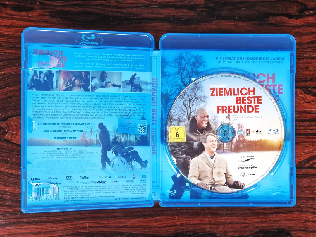 Ziemlich beste Freunde - Film - Blu-ray – Bild 3